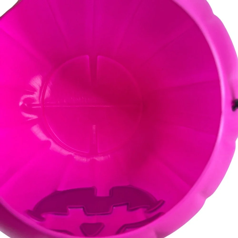 Pink Pumpkin Halloween Bucket Trick or Treat General Foam Plastics Made in USA